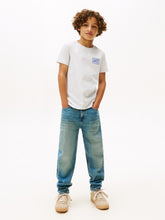 TOMMY HILFIGER Kids Varsity Print T-Shirt Grey
